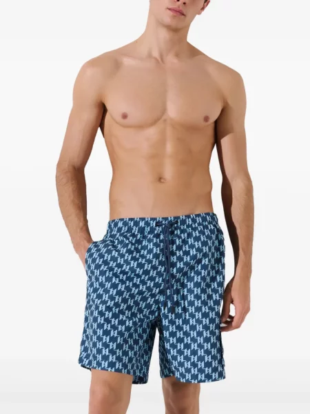 Slip de baie Karl Lagerfeld albastru