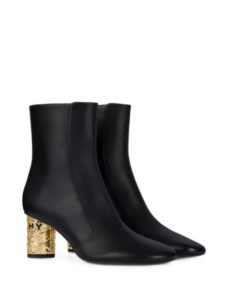 Cizme scurte Givenchy din piele negru