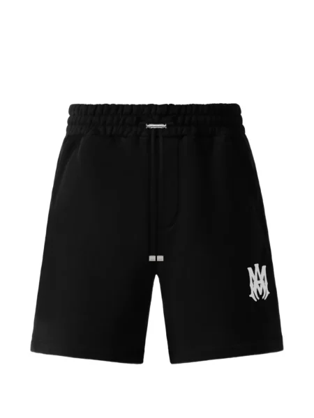 Șnur de strângere pantaloni scurți Amiri negru