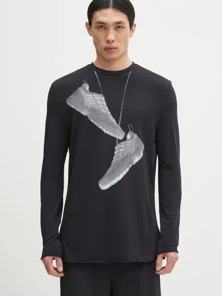 Tricou mânecă lungă Mm6 Maison Margiela negru