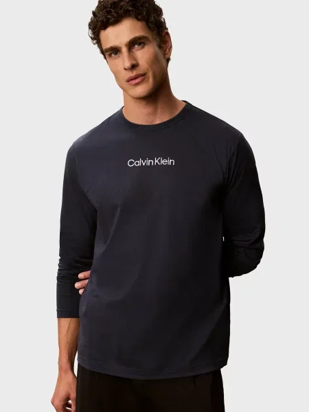 Піжама Calvin Klein з круглим вирізом синя