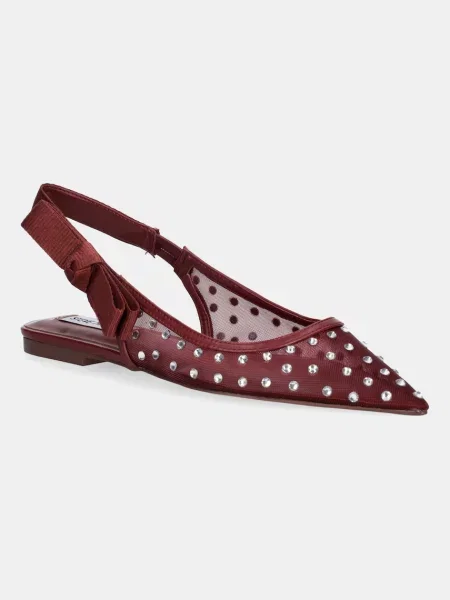 Балеринки Steve Madden Olyvia-R с отворена бордо