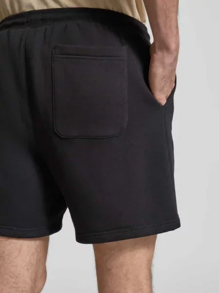 Szorty z bawełnianej mieszanki w kroju regular fit Tommy Jeans czarne