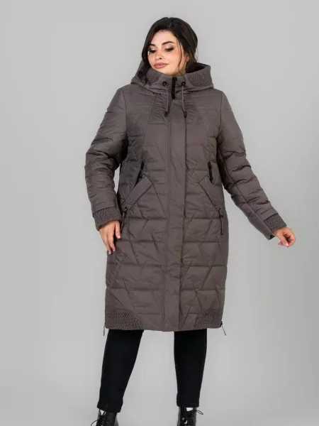 Зимова куртка All Posa мокко