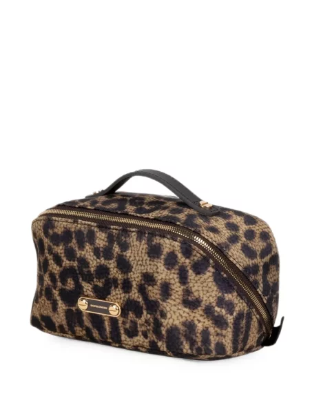 Top Borbonese cu imagine cu model leopard