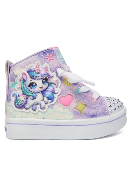 Skechers Sneakersy Twi-Lites LVMT Fialová biela