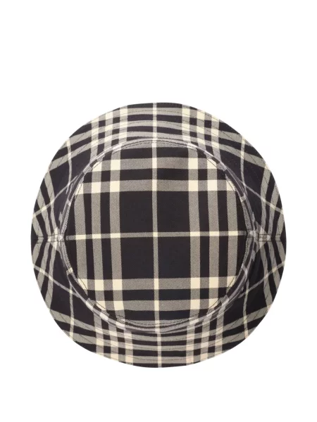 Pălărie Burberry în carouri negru