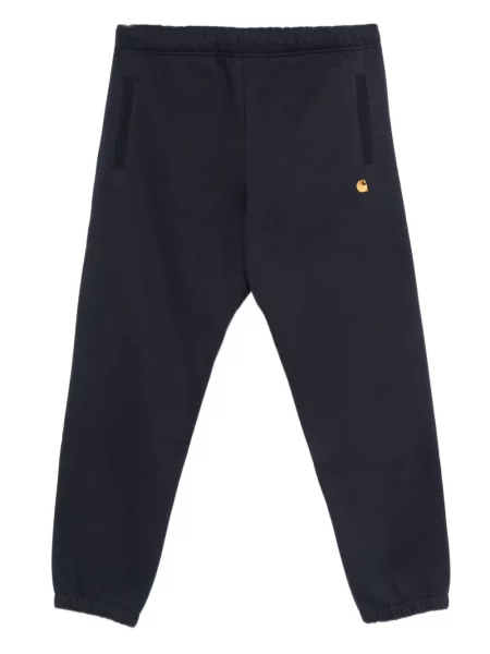 Pantaloni Carhartt Wip albastru
