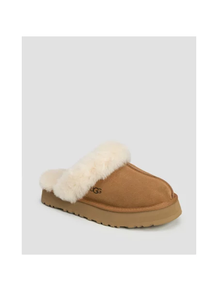 Papuci Din Piele Cu Platformă Pentru Femei Ugg Disquette maro