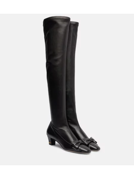 Cizme Valentino Garavani din piele negru