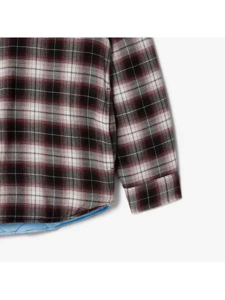 Lacoste Ocieplana Koszula Wierzchnia W Kratę