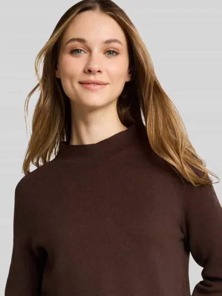 Sweter z golfem typu mock neck Tom Tailor Denim