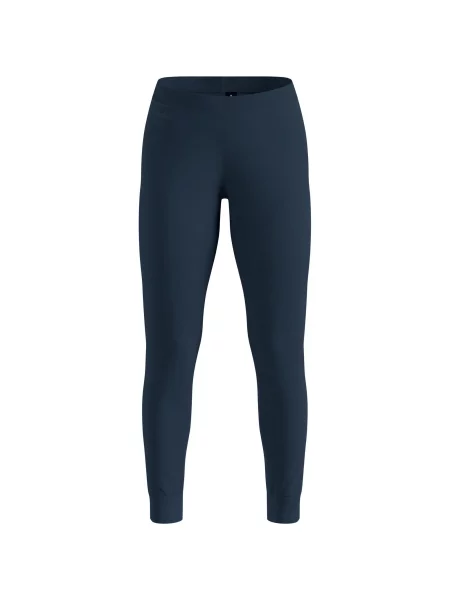 Legginsy termoaktywne ODLO BL BOTTOM long MERINO niebieskie