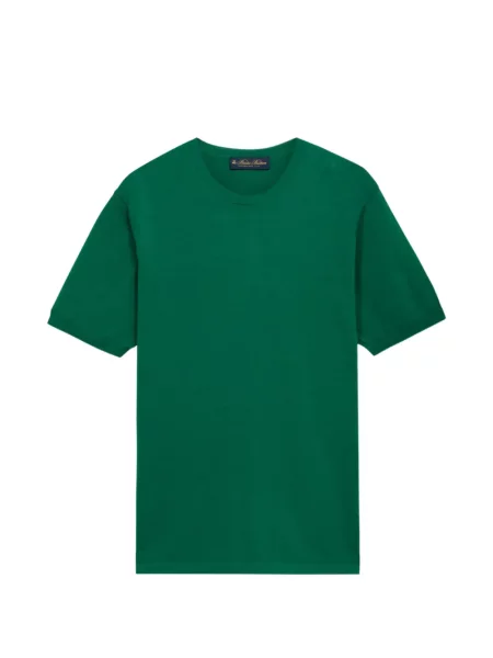 Tricou Brooks Brothers scurt verde