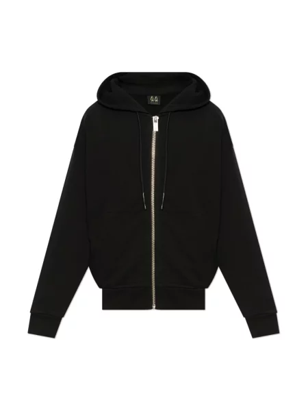 Bluza z kapturem 44 Label Group z kapturem klasyczna czarna