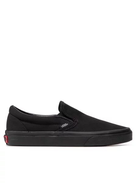 Tenis superge Vans Classic Slip-On Black črna