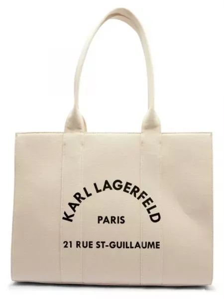 Karl Lagerfeld Geantă shopper K/RSG SQUARE bej