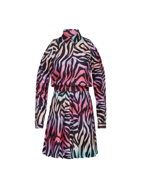 Wielobarwność sukienka koszulowa Philipp Plein