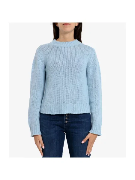 Sweter Weekend Max Mara niebieski
