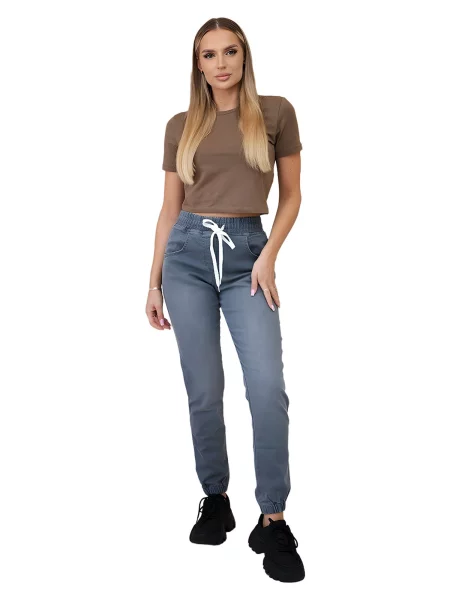 Lumera Nohavice denim sivý