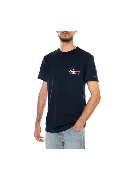 Koszulka Tommy Hilfiger niebieska