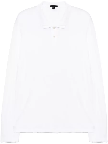 Polo James Perse alb