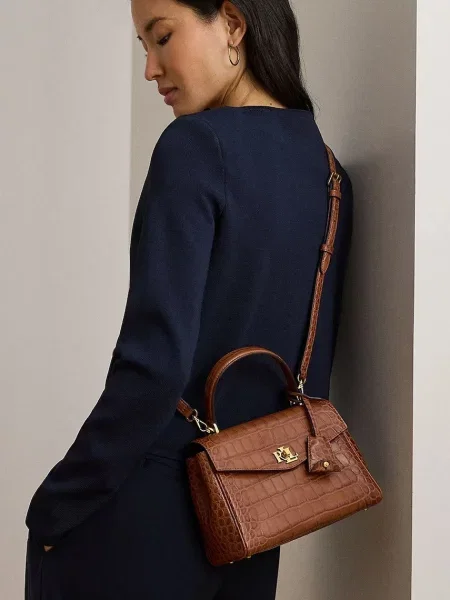 Lauren Ralph Lauren сумка крос-боді шкіряна