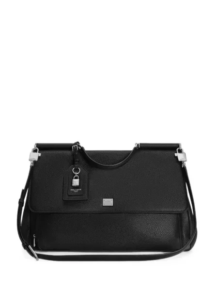Geantă Dolce & Gabbana Sicily negru