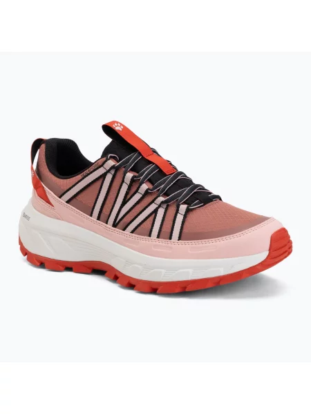 Încălțăminte de drumeție pentru femei Jack Wolfskin Wild Hike Texapore Low rosegarden
