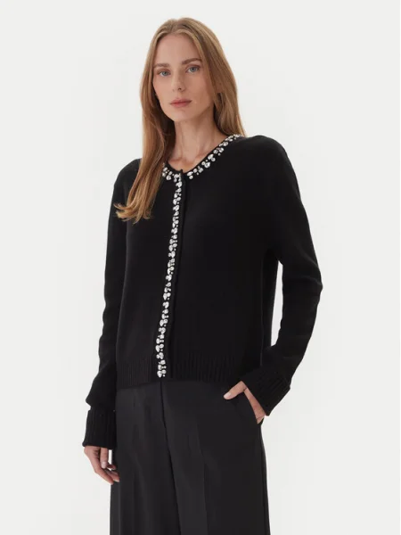 KAOS Пуловер черен