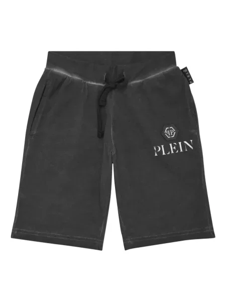 Szorty dziecięce Philipp Plein czarne