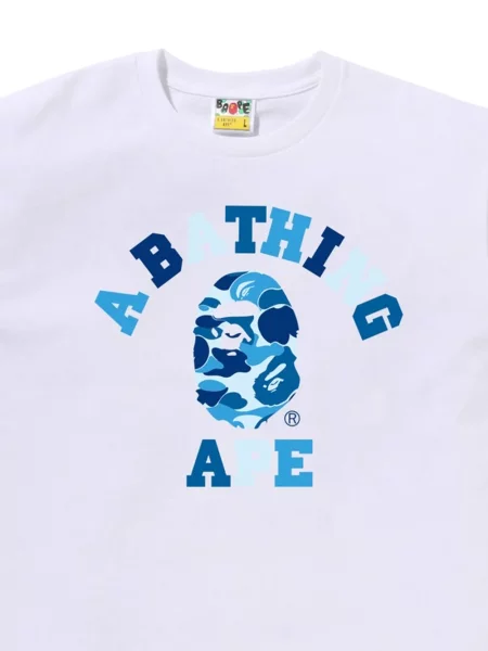 Tricou A Bathing Ape® alb