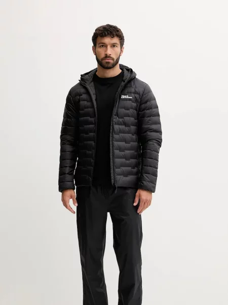 Jack Wolfskin jachetă scurtă pentru bărbați Passamani Down negru