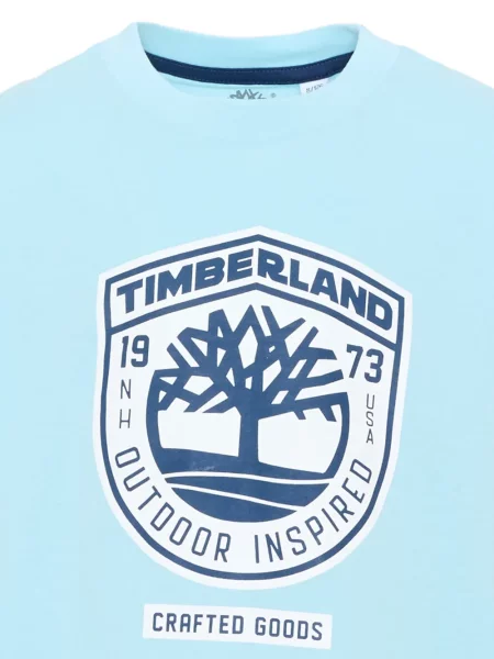 Koszulka dziecięca Timberland niebieska