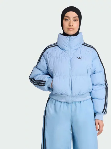 Демисезонная куртка Adidas синяя