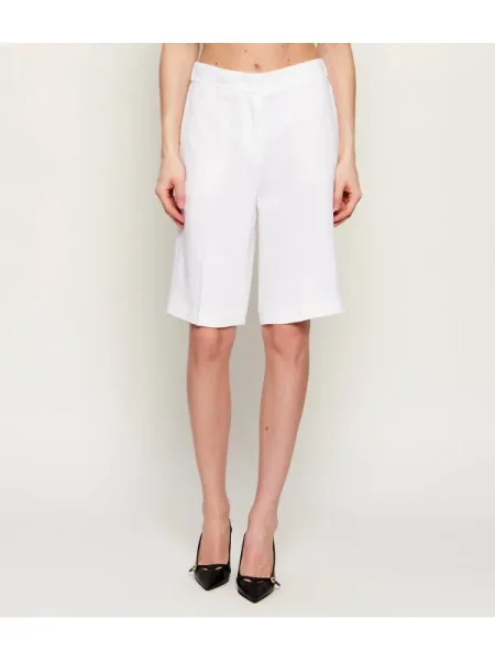 BOSS BLACK De in pantaloni scurți TIANAIA | Relaxed fit bej