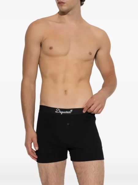 Boxeri Dsquared2 cu imagine negru
