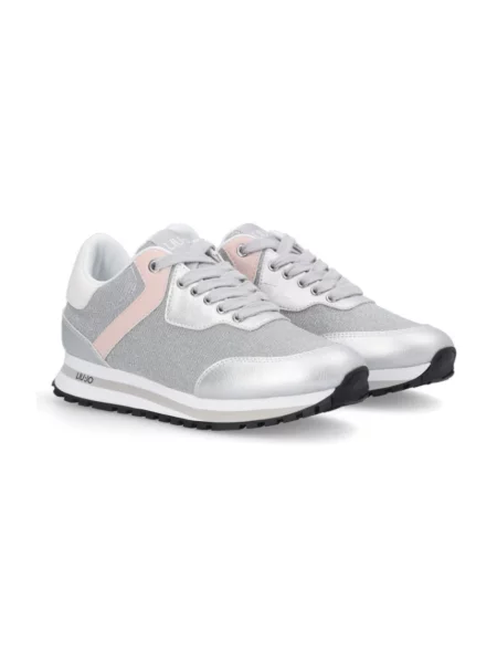 Sneakersy Liu Jo skórzane szare