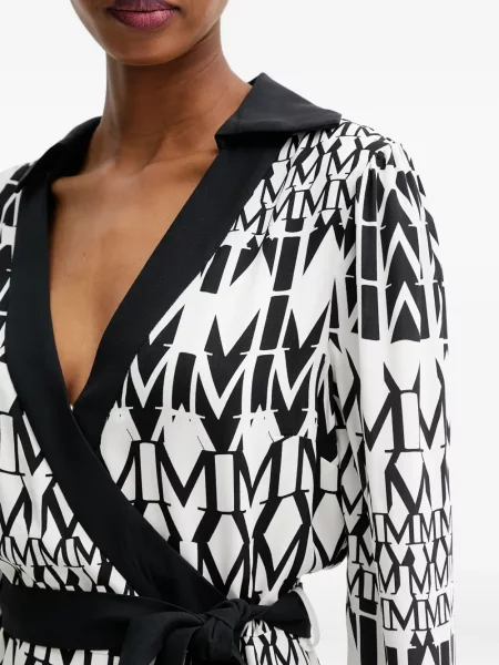 Rochie mini Marciano cu imagine de costum alb