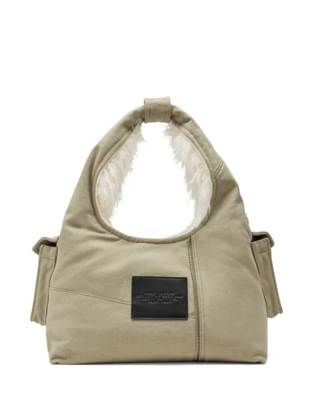 Geantă Marc Jacobs din canvas verde