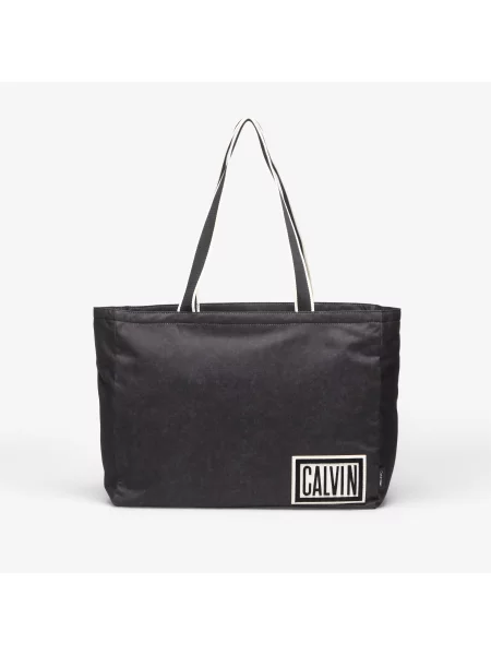 Geantă Calvin Klein Ssnl Graphic Tote Black Universal negru