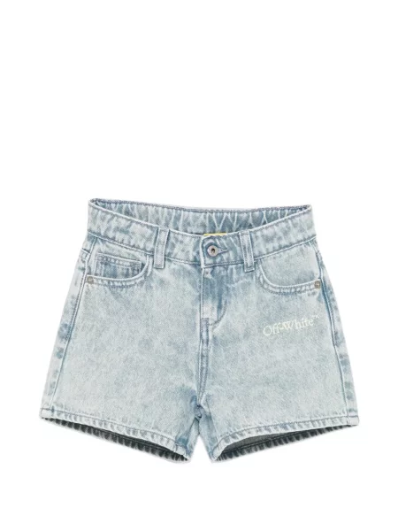Szorty jeansowe dziecięce Off-white białe