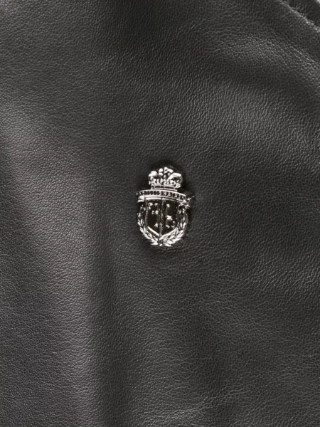 Kurtka bomber dziecięcy Billionaire czarny
