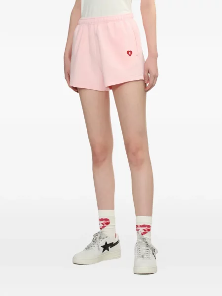 Szorty Apee™ By *a Bathing Ape® w serca różowe