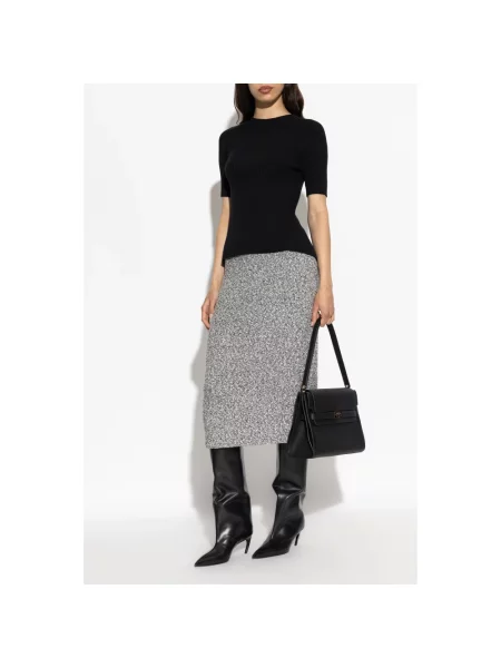 Spódnica Tory Burch szara