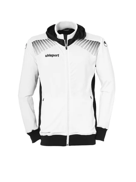 UHLSPORT Športna jakna črna bela