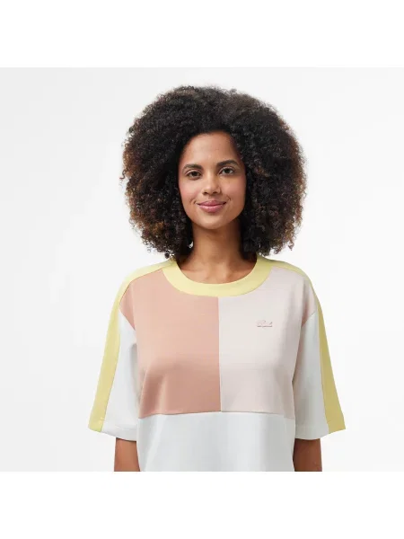 Lacoste T-Shirt różowy