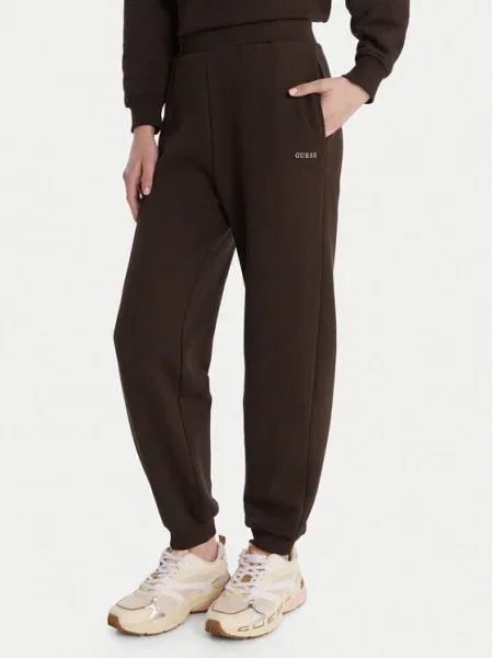 Guess Pantaloni trening maro
