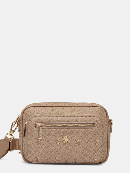 U.S. Polo Assn. torebka HAMPTON beżowa