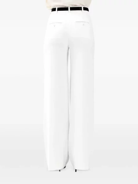 Cu centură pantaloni 's Max Mara alb